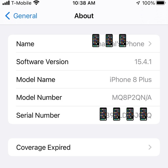 🚫SOLD ~ iPhone 8Plus ~ 256GB ~ UNLOCKED🚫 - Picture 4 of 5